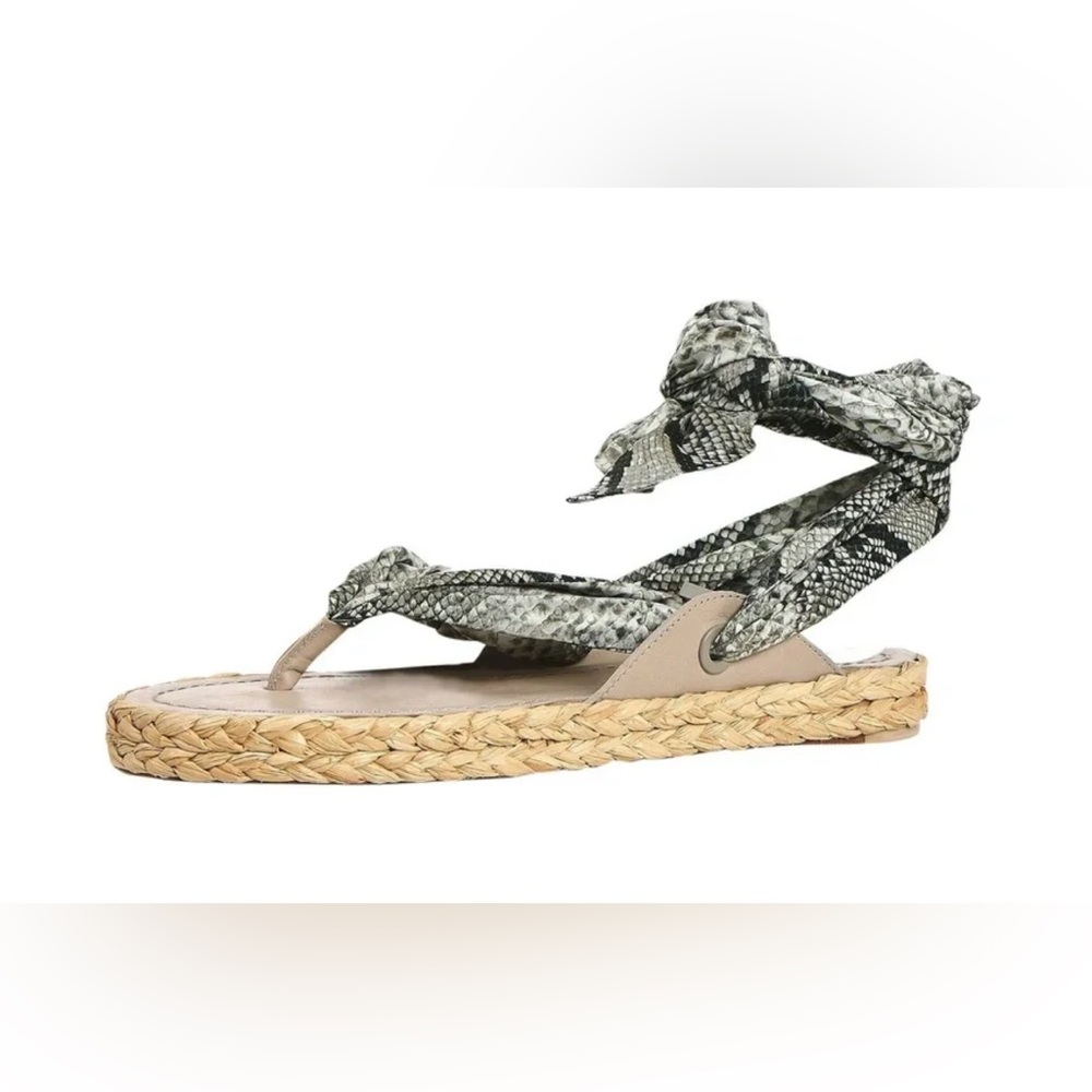 Zimmerman Scarf Tie Espadrille Sandals Sz 38